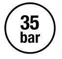 35 bar