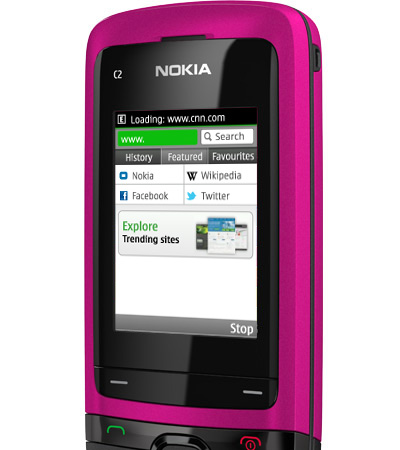 Hızlı web tarama sunan Nokia C2-05