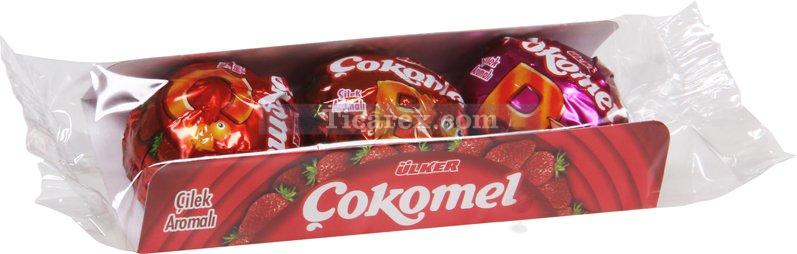 Ülker Çokomel Çilekli 3'lü 45 gr