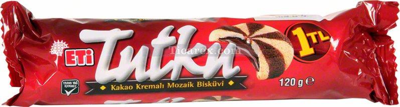 Eti Tutku Kakao Kremalı Mozaik Bisküvi 120 gr