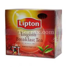 Lipton English Breakfast Süzen Poşet Çay 50'li | 100 gr