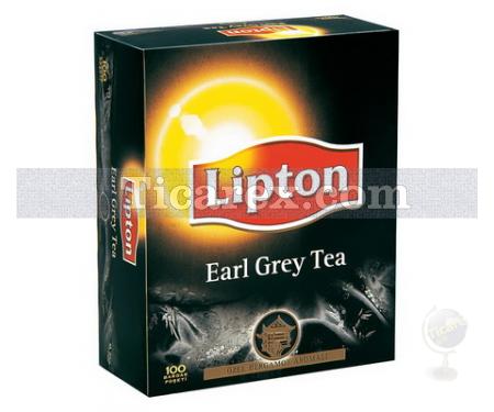 Lipton Earl Grey Süzen Poşet Çay 100'lü | 200 gr - Resim 1