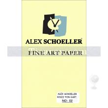 Alex Schoeller Kolej Fon Kartonu No:02 | Bej-Krem | 25x35 | 160 gr/m2