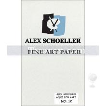 Alex Schoeller Kolej Fon Kartonu No:12 | Gri | A4 | 160 gr/m2