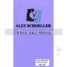 Alex Schoeller Kolej Fon Kartonu No:49 | Mor | A4 | 160 gr/m2