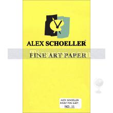 Alex Schoeller Kolej Fon Kartonu No:11 | Açık Altın Rengi | A4 | 160 gr/m2