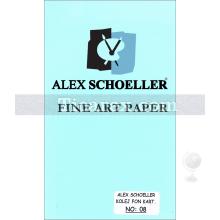 Alex Schoeller Kolej Fon Kartonu No:08 | H. Mavi | A4 | 160 gr/m2