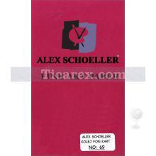 Alex Schoeller Kolej Fon Kartonu No:69 | Bordo | A4 | 160 gr/m2