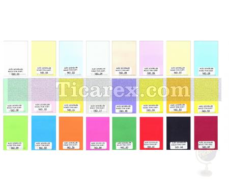 Alex Schoeller Kolej Fon Kartonu No:61 | Kırmızı | A4 | 160 gr/m2 - Resim 2