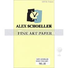 Alex Schoeller Kolej Fon Kartonu No:02 | Bej-Krem | 70x100 | 120 gr/m2 | 100 adet
