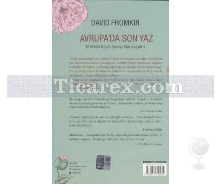 Avrupa'da Son Yaz | David Fromkin - Resim 2