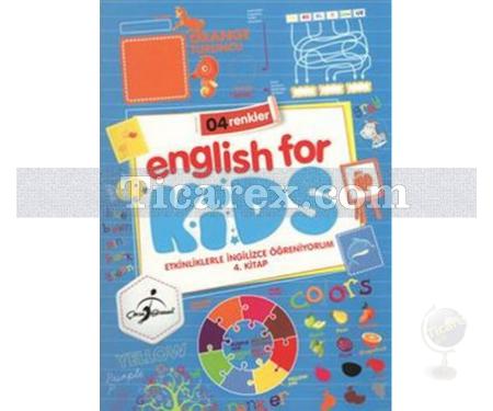 04 Renkler - English For Kids | Etkinliklerle İngilizce Öğreniyorum | Kolektif - Resim 1