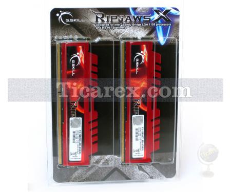 G.Skill Ripjaws 8GB (2x4) DDR3 1600Mhz CL9 X Series Ram Bellek - Resim 1