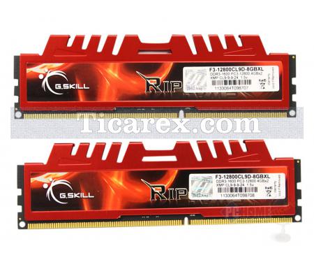 G.Skill Ripjaws 8GB (2x4) DDR3 1600Mhz CL9 X Series Ram Bellek - Resim 2