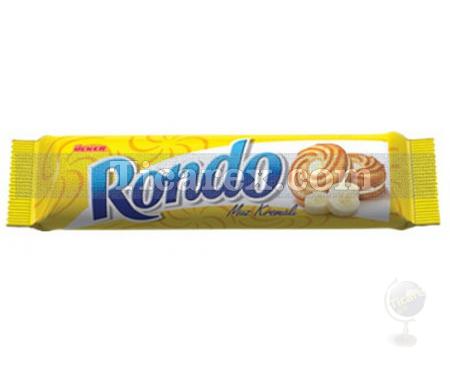 Ülker Rondo Klasik Muz Kremalı Bisküvi | 100 gr - Resim 1