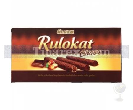 Ülker Rulokat Choco Çikolata Kaplamalı Fındık Kremalı Rulo Gofret | 72 gr - Resim 1
