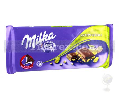 Milka AntepFıstıklı Tablet Çikolata | 80 gr - Resim 1