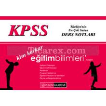 KPSS Eğitim Bilimleri Ders Notları 2012 | Eğitim Bilimleri - Pegem Akademi Yayıncılık