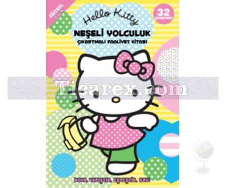 Hello Kitty - Neşeli Yolculuk | Çıkartmalı Faaliyet Kitabı | Kolektif - Resim 1