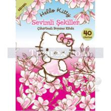 Hello Kitty - Sevimli Şekiller | Çıkartmalı Boyama Kitabı | Kolektif
