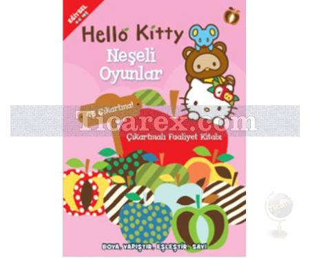 Hello Kitty - Neşeli Oyunlar Çıkartmalı Faaliyet Kitabı | Kolektif - Resim 1