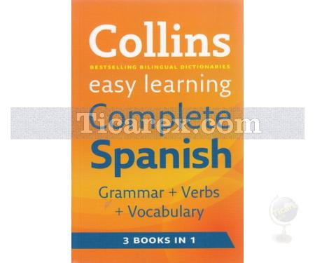 Collins Easy Learning Complete Spanish Grammar - Verbs - Vocabulary | Kolektif - Resim 1