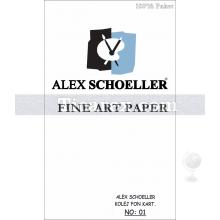 Alex Schoeller Kolej Fon Kartonu No:01 | Beyaz | 50x70 | 160 gr/m2 | 100 adet