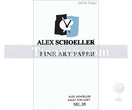 Alex Schoeller Kolej Fon Kartonu No:04 | Fıstık Yeşili | 25x35 | 160 gr/m2 | 100 adet - Resim 1