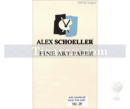 Alex Schoeller Kolej Fon Kartonu No:05 | Somon | 25x35 | 160 gr/m2 | 100 adet - Resim 1