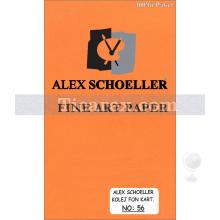 Alex Schoeller Kolej Fon Kartonu No:56 | Turuncu | A4 | 160 gr/m2 | 100 adet