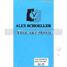 Alex Schoeller Kolej Fon Kartonu No:55 | Mavi | A4 | 160 gr/m2 | 100 adet