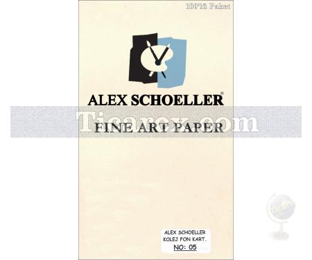 Alex Schoeller Kolej Fon Kartonu No:05 | Somon | A4 | 160 gr/m2 | 100 adet - Resim 1
