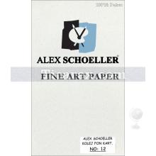 Alex Schoeller Kolej Fon Kartonu No:12 | Gri | A4 | 160 gr/m2 | 100 adet