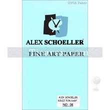Alex Schoeller Kolej Fon Kartonu No:08 | H. Mavi | A4 | 160 gr/m2 | 100 adet
