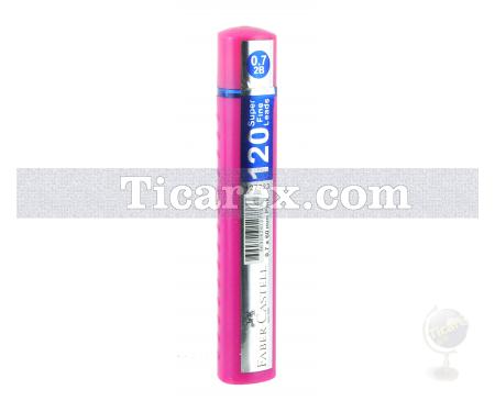 Faber-Castell Grip Min 2B 120'li Pembe Tüp | 0.7 mm | 2B | Siyah - Resim 1