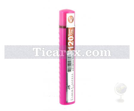 Faber-Castell Grip Min 2B 120'li Pembe Tüp | 0.5 mm | 2B | Siyah - Resim 1