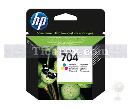 HP 704 Üç Renkli Orijinal Ink Advantage Mürekkep Kartuşu - Resim 1