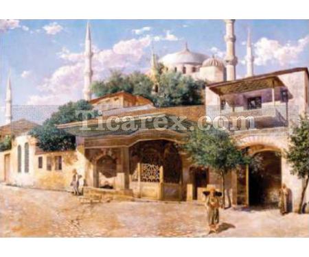 Sultanahmet Yapboz - 1000 Parça Puzzle | 48x68 cm - Resim 1