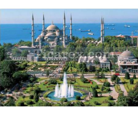 Sultanahmet Camii Yapboz - 1000 Parça Puzzle | 48x68 cm - Resim 1