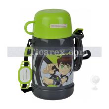 Ben10 - Bardaklı Plastik Matara HU24 | 400 ml