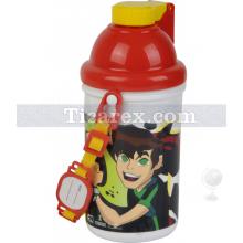 Ben10 - Pipetli Plastik Matara N93 | 500 ml