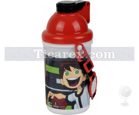 Ben10 - Pipetli Plastik Matara N93 | 500 ml - Resim 1