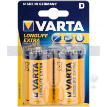 Varta Longlife Extra Büyük Boy Pil 2'li Paket | D