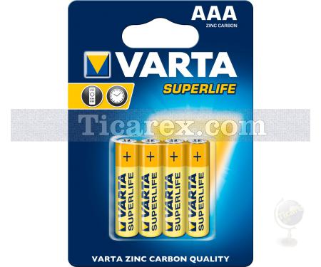 Varta Superlife İnce Pil 2'li Paket | AAA - Resim 1