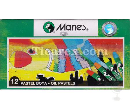 Maries Pastel Boya 12'li Karton Kutu | 12 renk - Resim 1