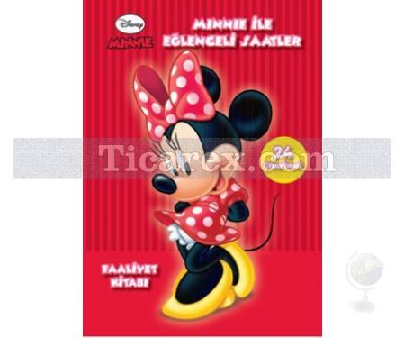 Minnie ile Eğlenceli Saatler | 6 Yaş ve Üzeri Faliyet Kitabı | Kolektif - Resim 1