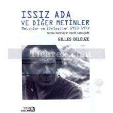Issız Ada ve Diğer Metinler | Metinler ve Söyleşiler 1953 - 1974 | Gilles Deleuze