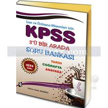 KPSS 3'ü Bir Arada Soru Bankası | Anayasa | Tarih | Coğrafya - Asil Yayın Dağıtım