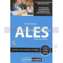 ALES 2014 Sözel Konu Anlatımlı - Pegem Akademi Yayıncılık