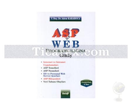 ASP ile Web Programcılığına Giriş | Adem Karahoca - Resim 1
